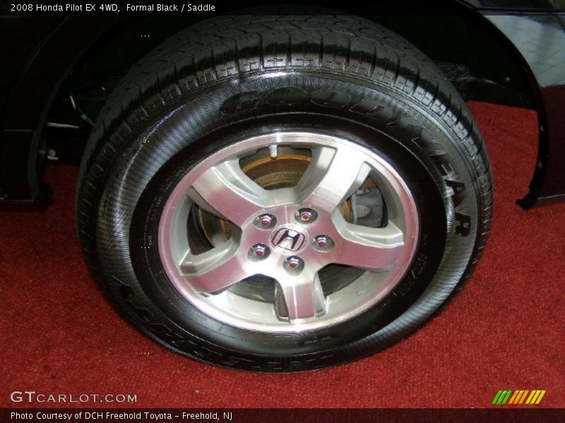 Formal Black / Saddle 2008 Honda Pilot EX 4WD
