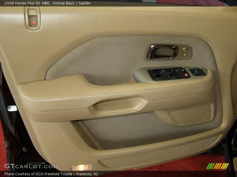 Formal Black / Saddle 2008 Honda Pilot EX 4WD