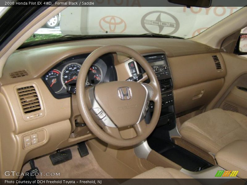 Formal Black / Saddle 2008 Honda Pilot EX 4WD
