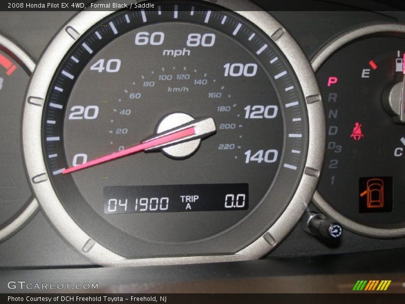 Formal Black / Saddle 2008 Honda Pilot EX 4WD