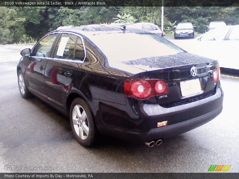Black / Anthracite Black 2008 Volkswagen Jetta SE Sedan