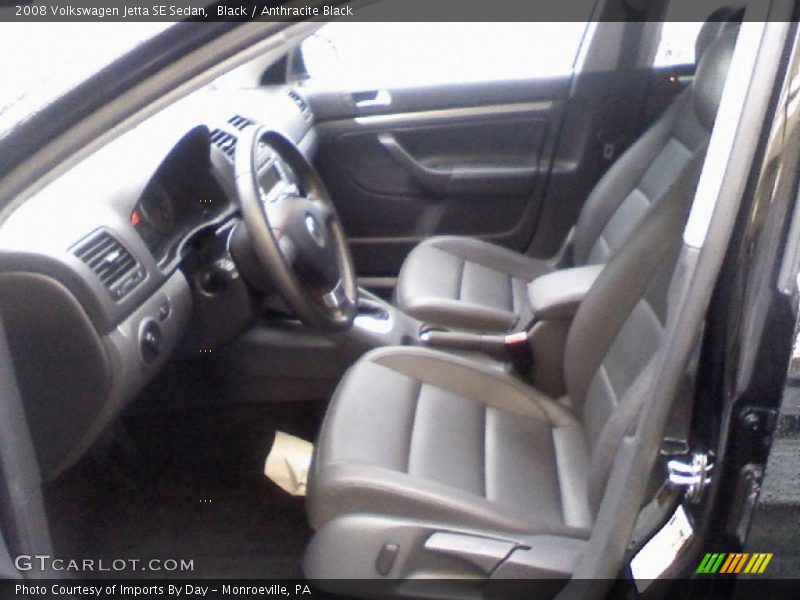 Black / Anthracite Black 2008 Volkswagen Jetta SE Sedan