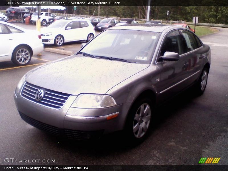 Silverstone Grey Metallic / Black 2003 Volkswagen Passat GLX Sedan