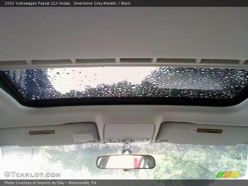 Silverstone Grey Metallic / Black 2003 Volkswagen Passat GLX Sedan
