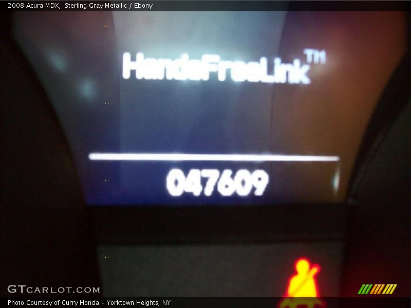 Sterling Gray Metallic / Ebony 2008 Acura MDX