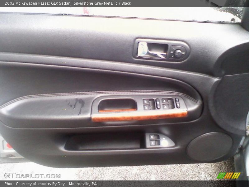 Silverstone Grey Metallic / Black 2003 Volkswagen Passat GLX Sedan