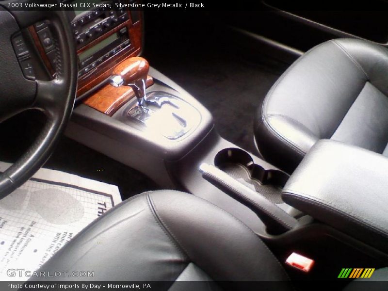 Silverstone Grey Metallic / Black 2003 Volkswagen Passat GLX Sedan