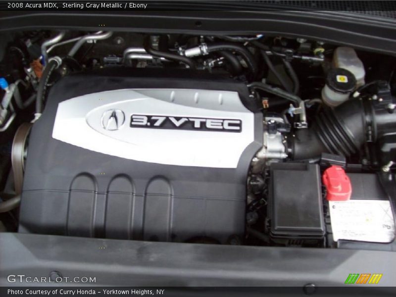 Sterling Gray Metallic / Ebony 2008 Acura MDX