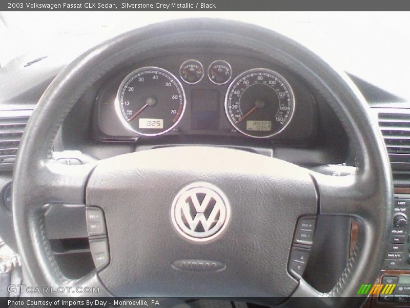 Silverstone Grey Metallic / Black 2003 Volkswagen Passat GLX Sedan