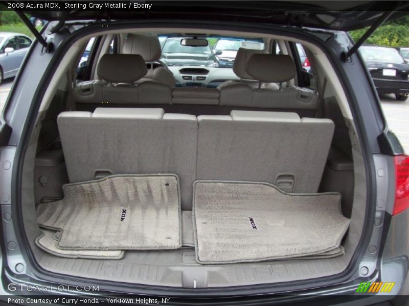 Sterling Gray Metallic / Ebony 2008 Acura MDX