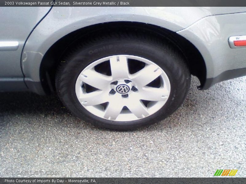 Silverstone Grey Metallic / Black 2003 Volkswagen Passat GLX Sedan