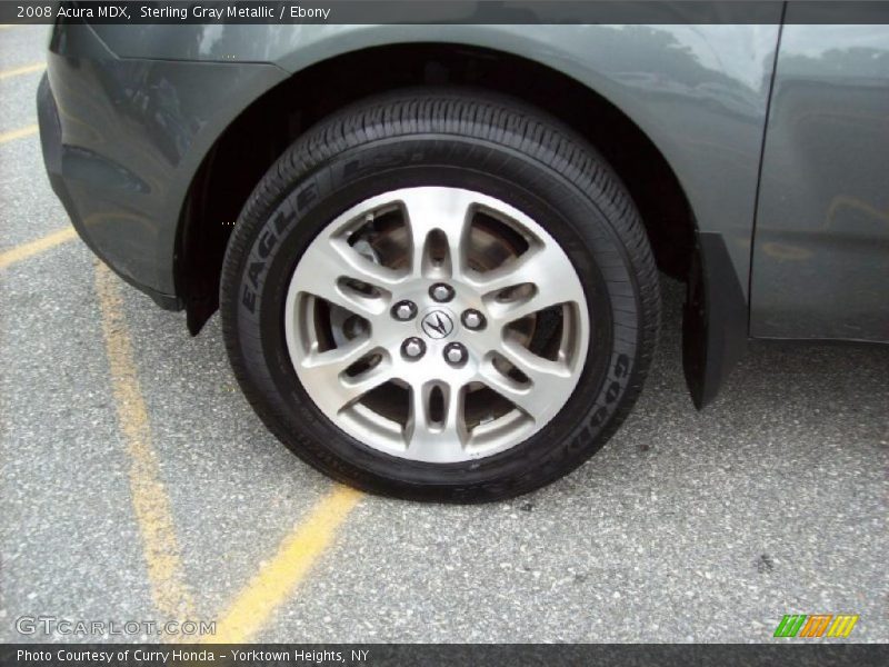 Sterling Gray Metallic / Ebony 2008 Acura MDX