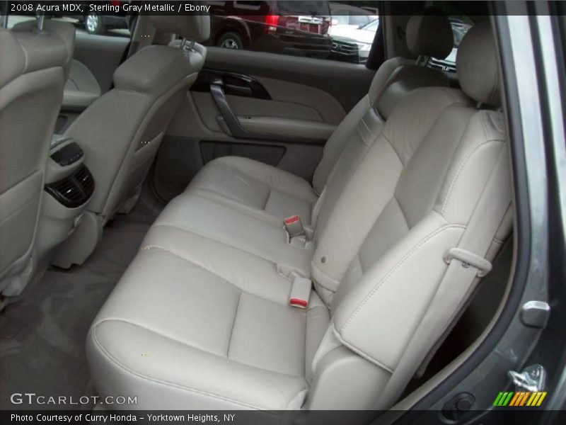 Sterling Gray Metallic / Ebony 2008 Acura MDX