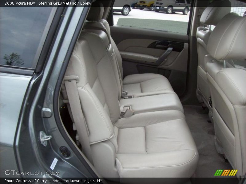 Sterling Gray Metallic / Ebony 2008 Acura MDX