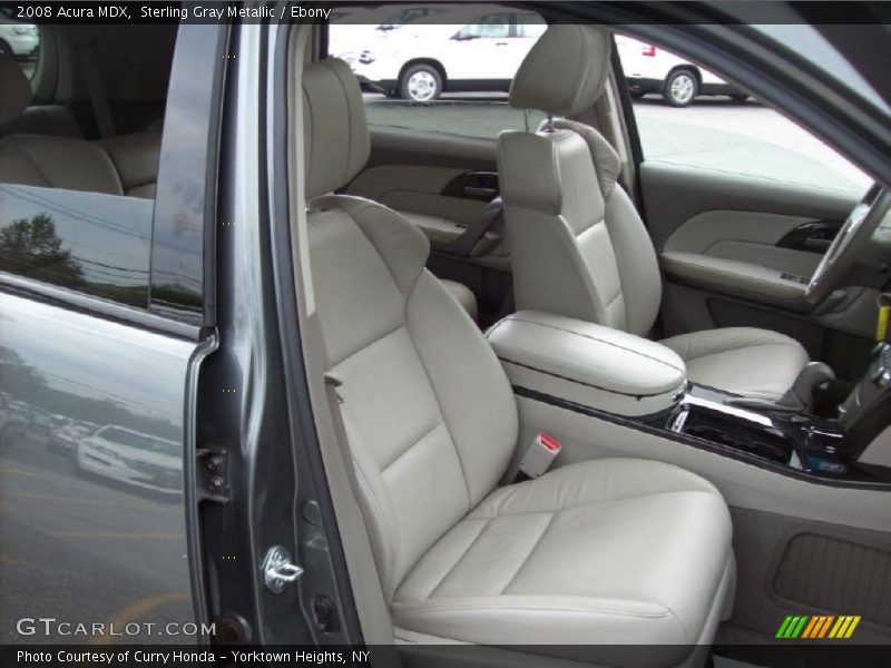 Sterling Gray Metallic / Ebony 2008 Acura MDX