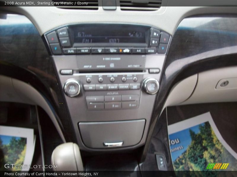 Sterling Gray Metallic / Ebony 2008 Acura MDX