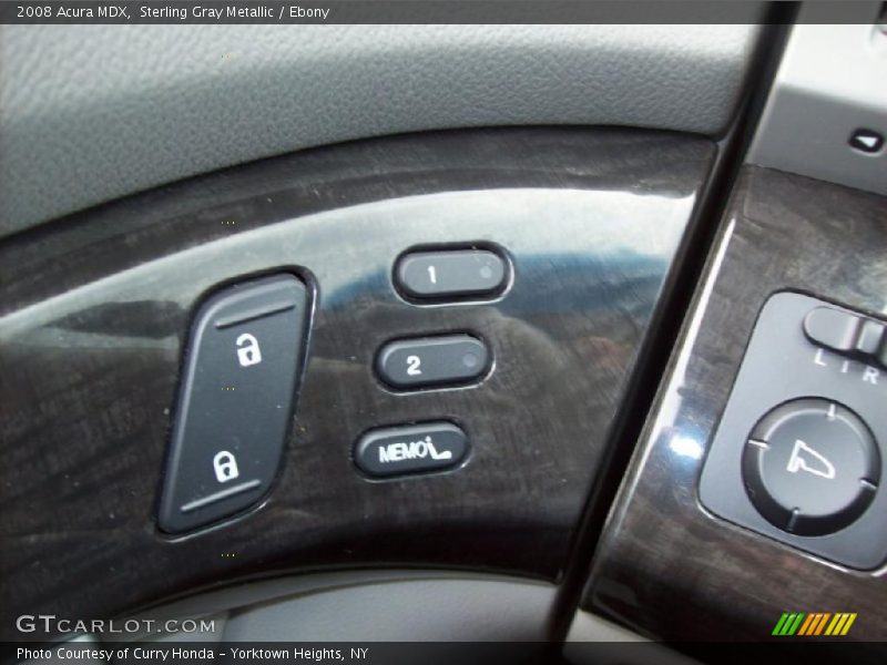 Sterling Gray Metallic / Ebony 2008 Acura MDX