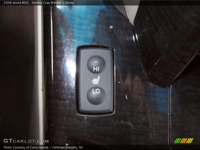 Sterling Gray Metallic / Ebony 2008 Acura MDX