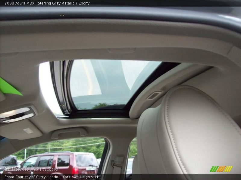 Sterling Gray Metallic / Ebony 2008 Acura MDX
