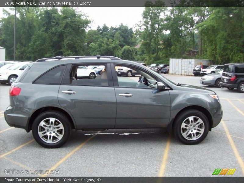 Sterling Gray Metallic / Ebony 2008 Acura MDX
