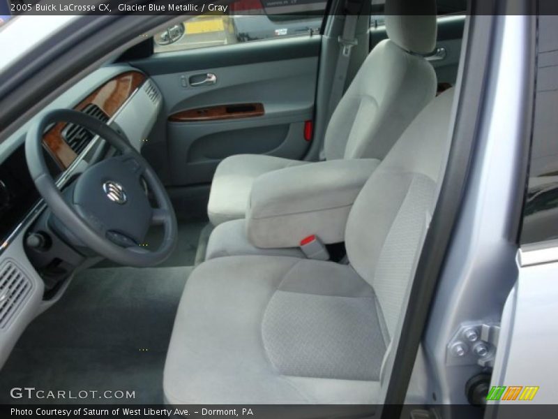Glacier Blue Metallic / Gray 2005 Buick LaCrosse CX