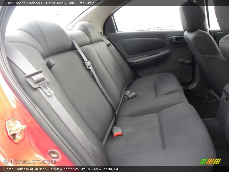 Flame Red / Dark Slate Gray 2005 Dodge Neon SXT