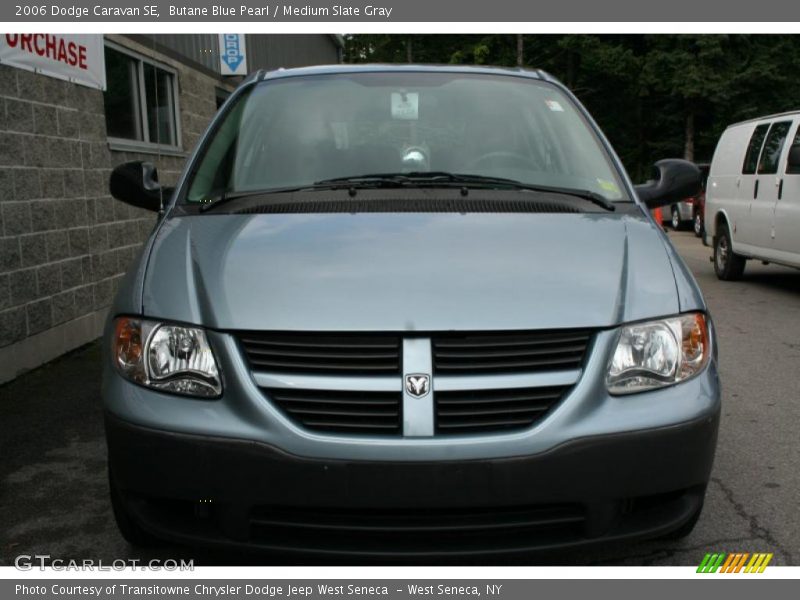 Butane Blue Pearl / Medium Slate Gray 2006 Dodge Caravan SE