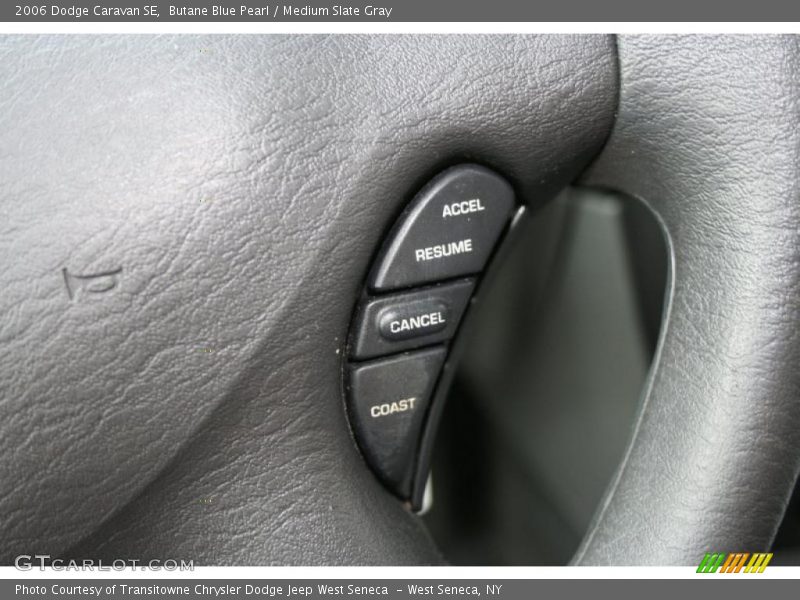 Butane Blue Pearl / Medium Slate Gray 2006 Dodge Caravan SE