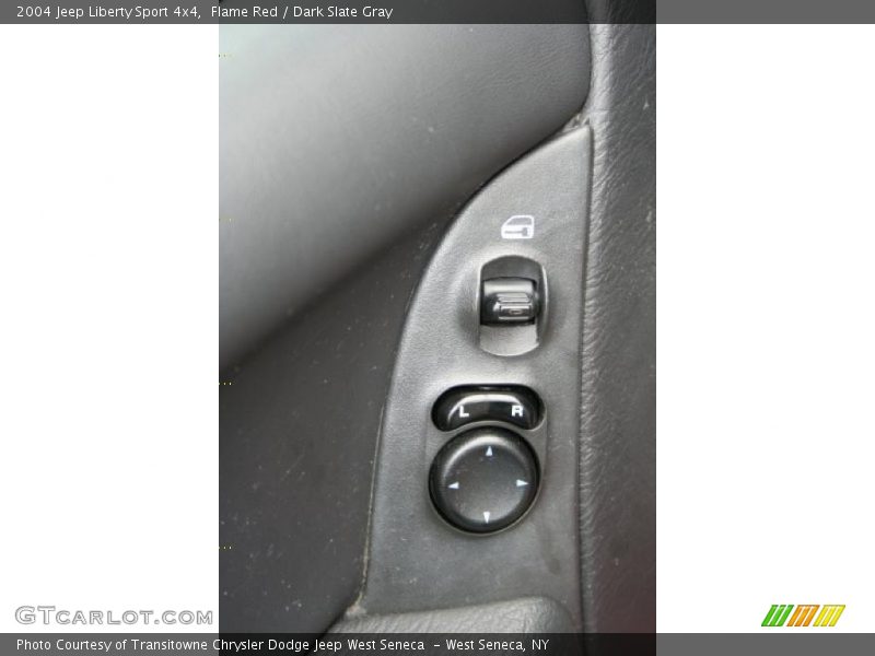 Flame Red / Dark Slate Gray 2004 Jeep Liberty Sport 4x4