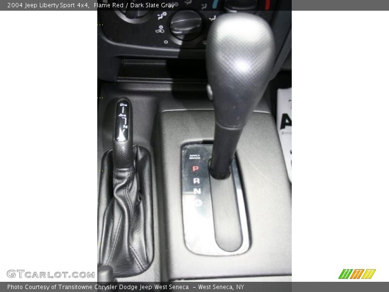Flame Red / Dark Slate Gray 2004 Jeep Liberty Sport 4x4