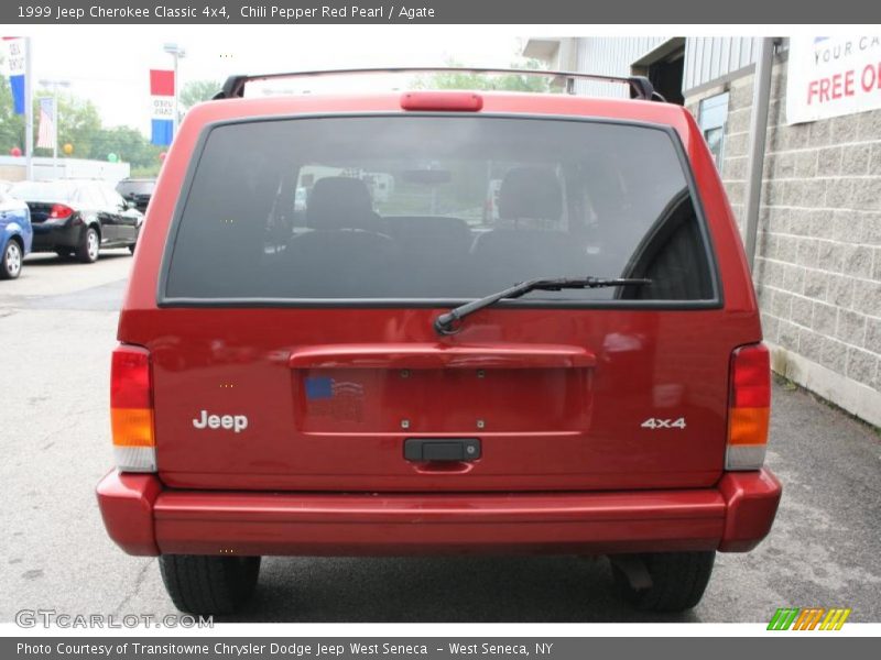 Chili Pepper Red Pearl / Agate 1999 Jeep Cherokee Classic 4x4