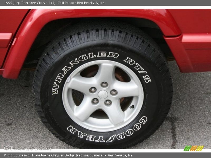 Chili Pepper Red Pearl / Agate 1999 Jeep Cherokee Classic 4x4