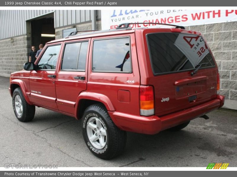 Chili Pepper Red Pearl / Agate 1999 Jeep Cherokee Classic 4x4