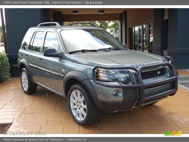 Vienna Green Metallic / Alpaca Beige 2004 Land Rover Freelander HSE
