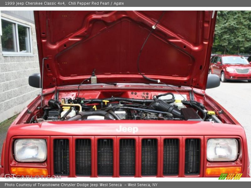 Chili Pepper Red Pearl / Agate 1999 Jeep Cherokee Classic 4x4