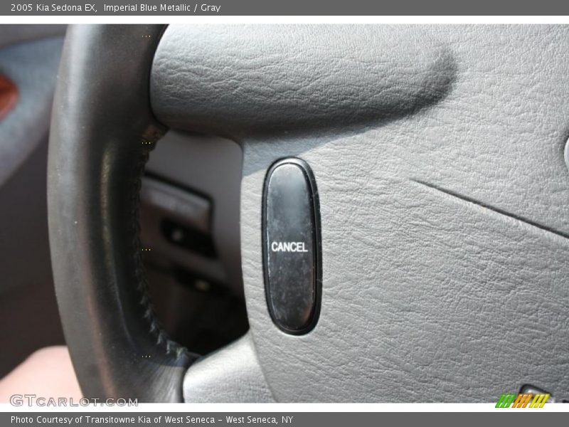 Imperial Blue Metallic / Gray 2005 Kia Sedona EX