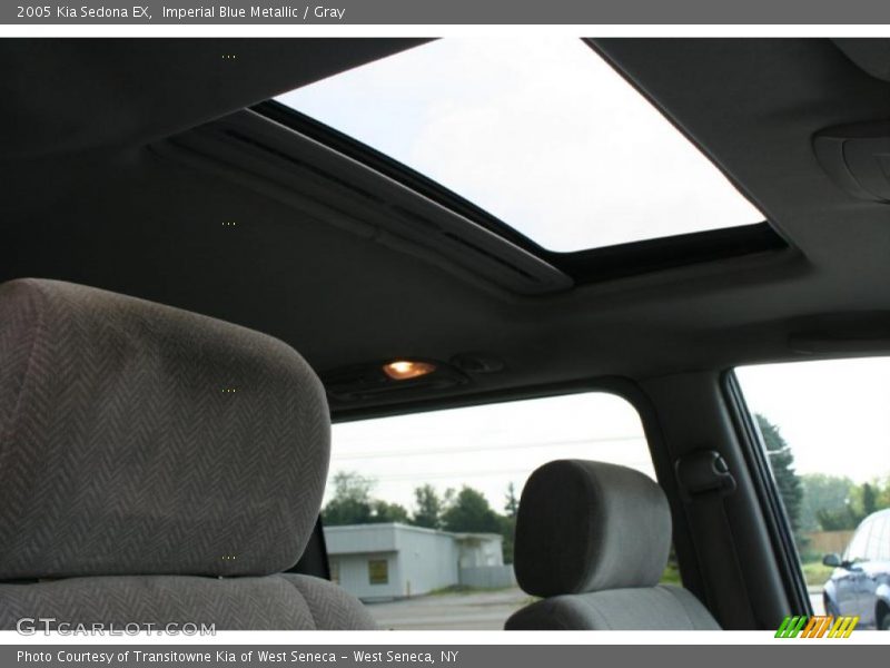 Imperial Blue Metallic / Gray 2005 Kia Sedona EX
