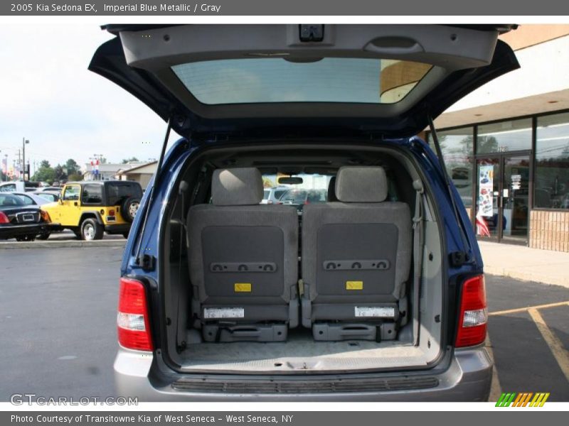 Imperial Blue Metallic / Gray 2005 Kia Sedona EX