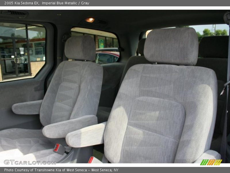 Imperial Blue Metallic / Gray 2005 Kia Sedona EX