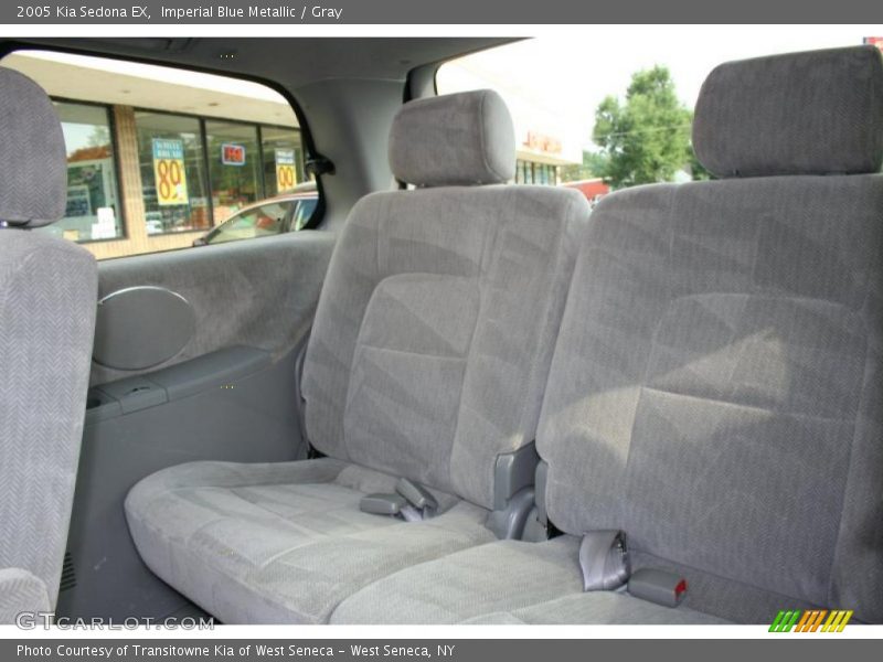 Imperial Blue Metallic / Gray 2005 Kia Sedona EX