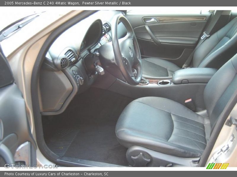 Pewter Silver Metallic / Black 2005 Mercedes-Benz C 240 4Matic Wagon