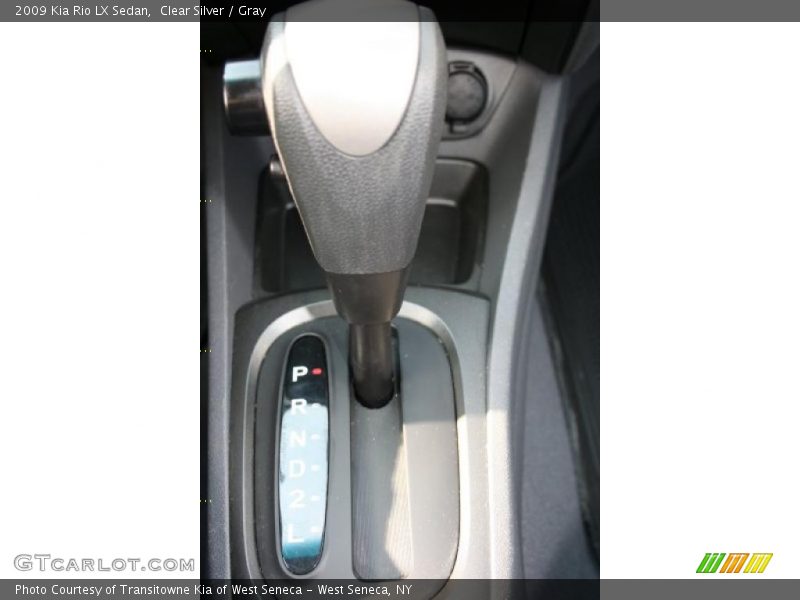 Clear Silver / Gray 2009 Kia Rio LX Sedan