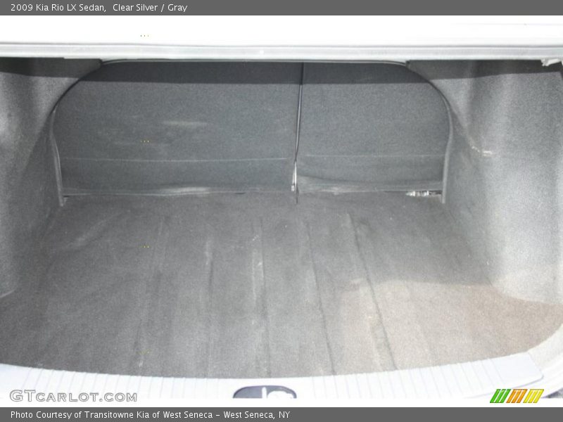 Clear Silver / Gray 2009 Kia Rio LX Sedan