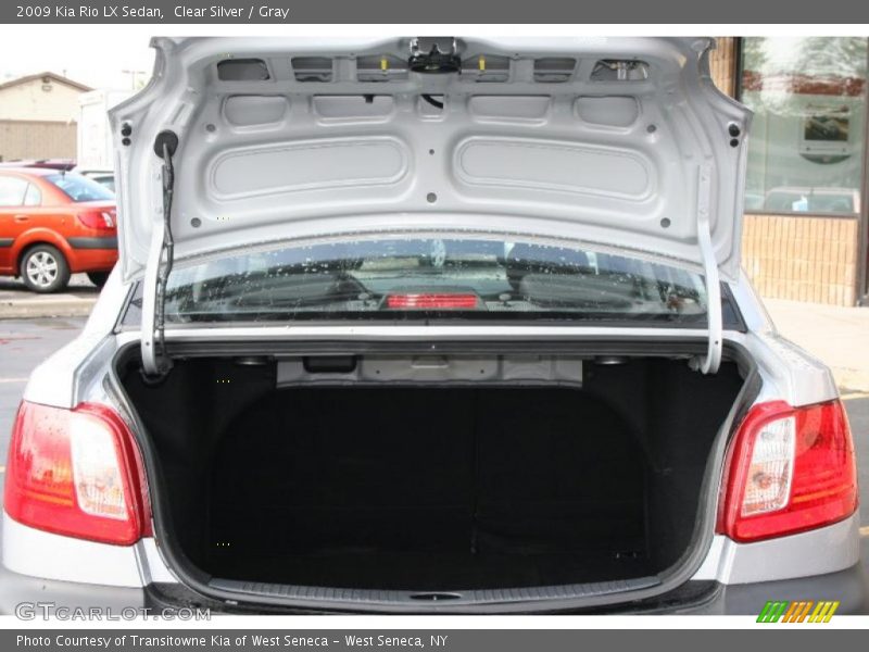 Clear Silver / Gray 2009 Kia Rio LX Sedan