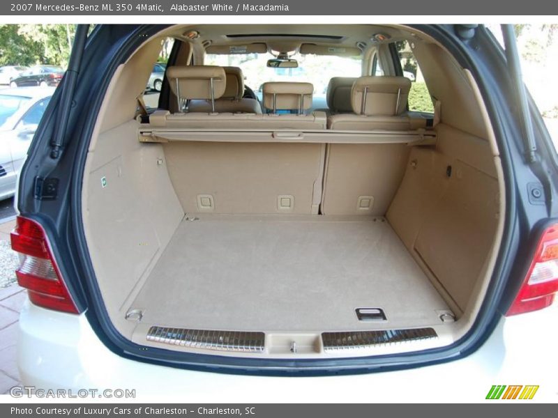 Alabaster White / Macadamia 2007 Mercedes-Benz ML 350 4Matic