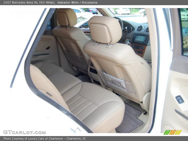 Alabaster White / Macadamia 2007 Mercedes-Benz ML 350 4Matic