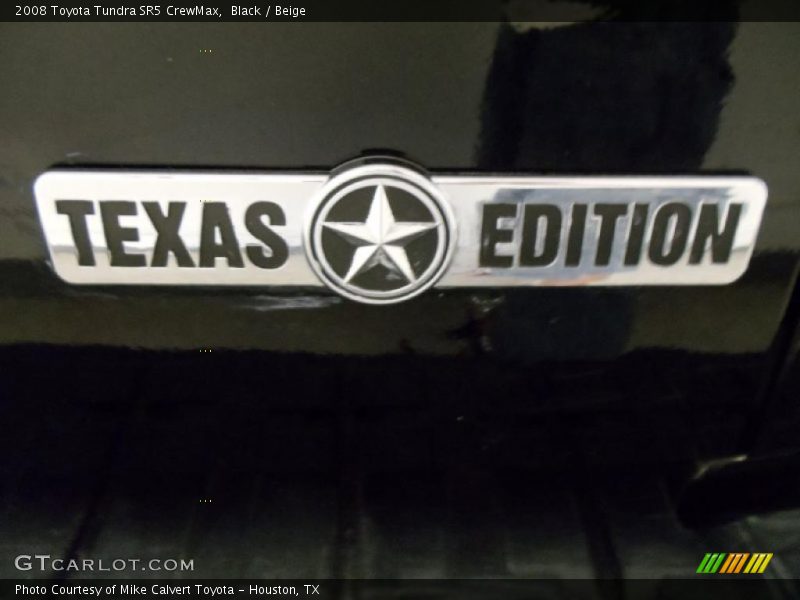 Black / Beige 2008 Toyota Tundra SR5 CrewMax