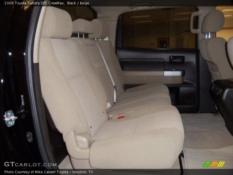 Black / Beige 2008 Toyota Tundra SR5 CrewMax