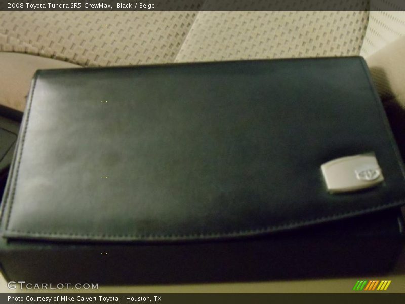 Black / Beige 2008 Toyota Tundra SR5 CrewMax