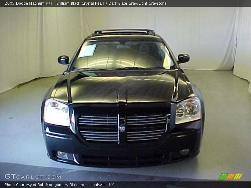 Brilliant Black Crystal Pearl / Dark Slate Gray/Light Graystone 2005 Dodge Magnum R/T